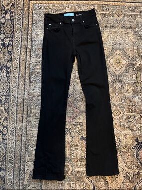 7 For All Mankind Black b(air) bootcut Jeans